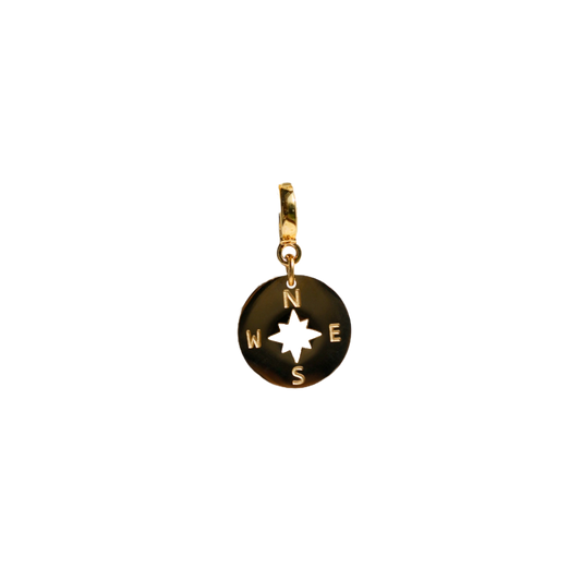 Compass Lock Charm