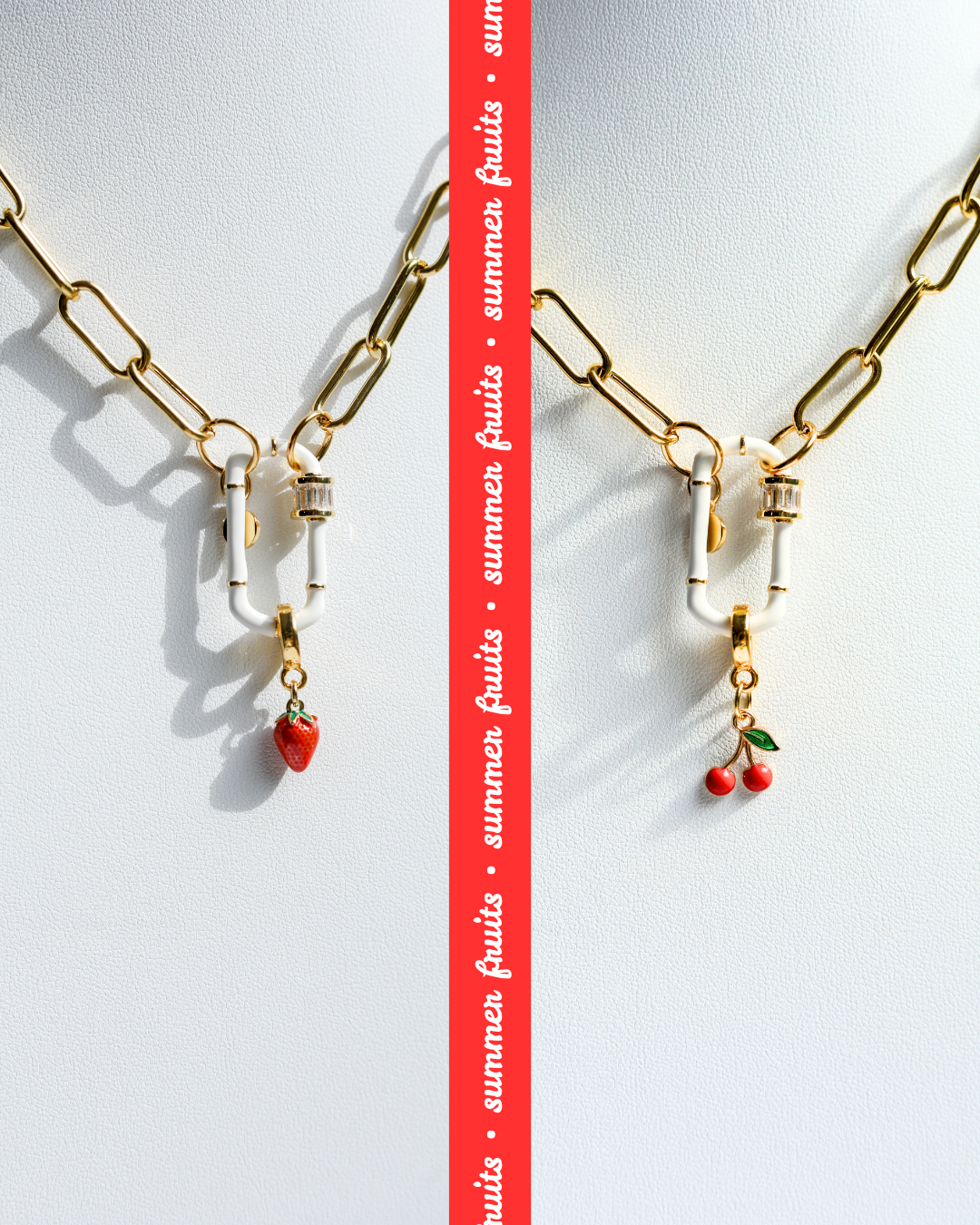 Enamel Baguette Clasps