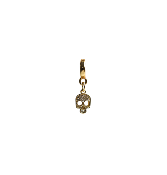 Pavé Skull Lock Charm