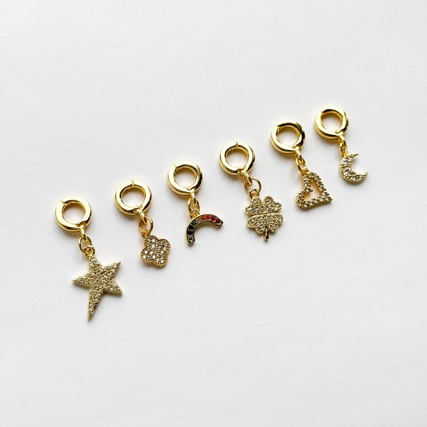 Mini Moon Lock Charm