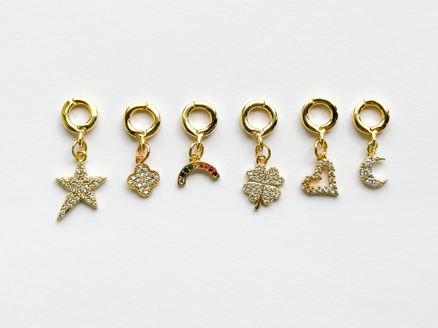 Mini Moon Lock Charm