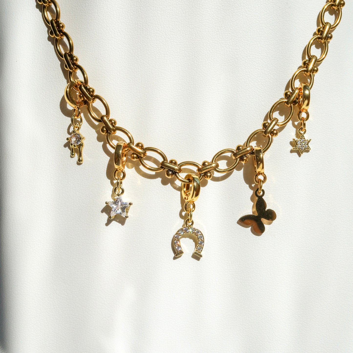 Large Horseshoe Lock Charm