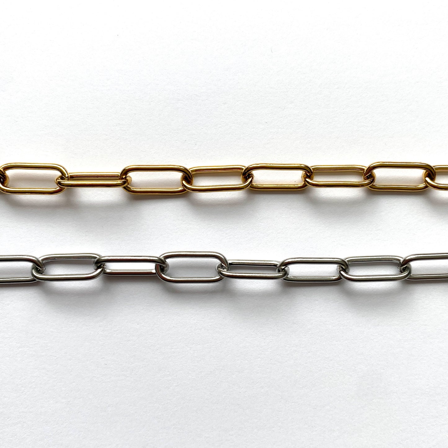 Gold Build Your Own Necklace Classic Chains