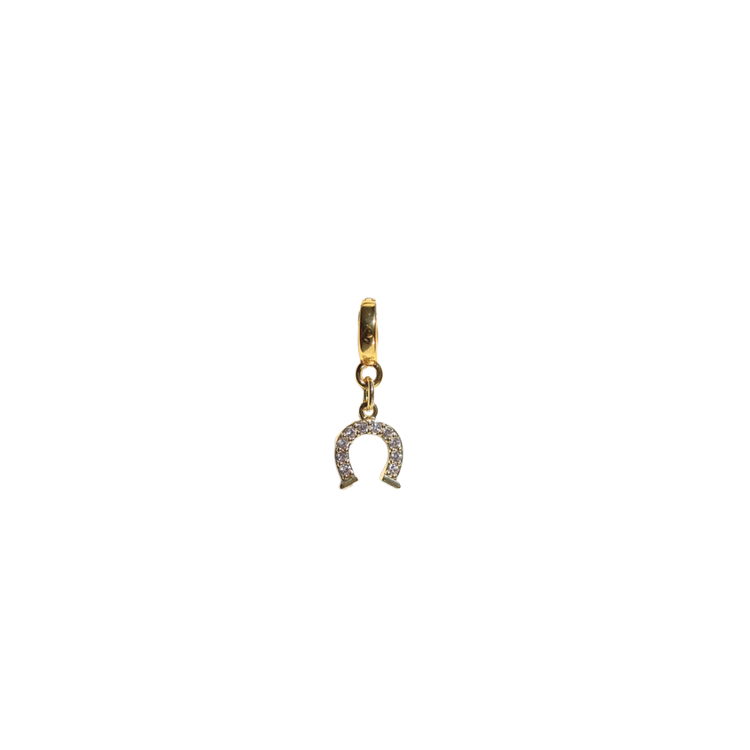 Large Horseshoe Lock Charm