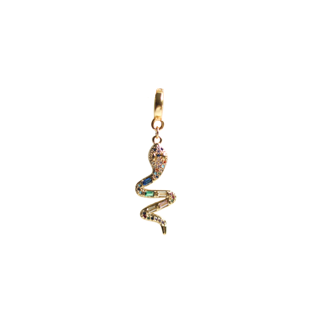 Snake Lock Charm