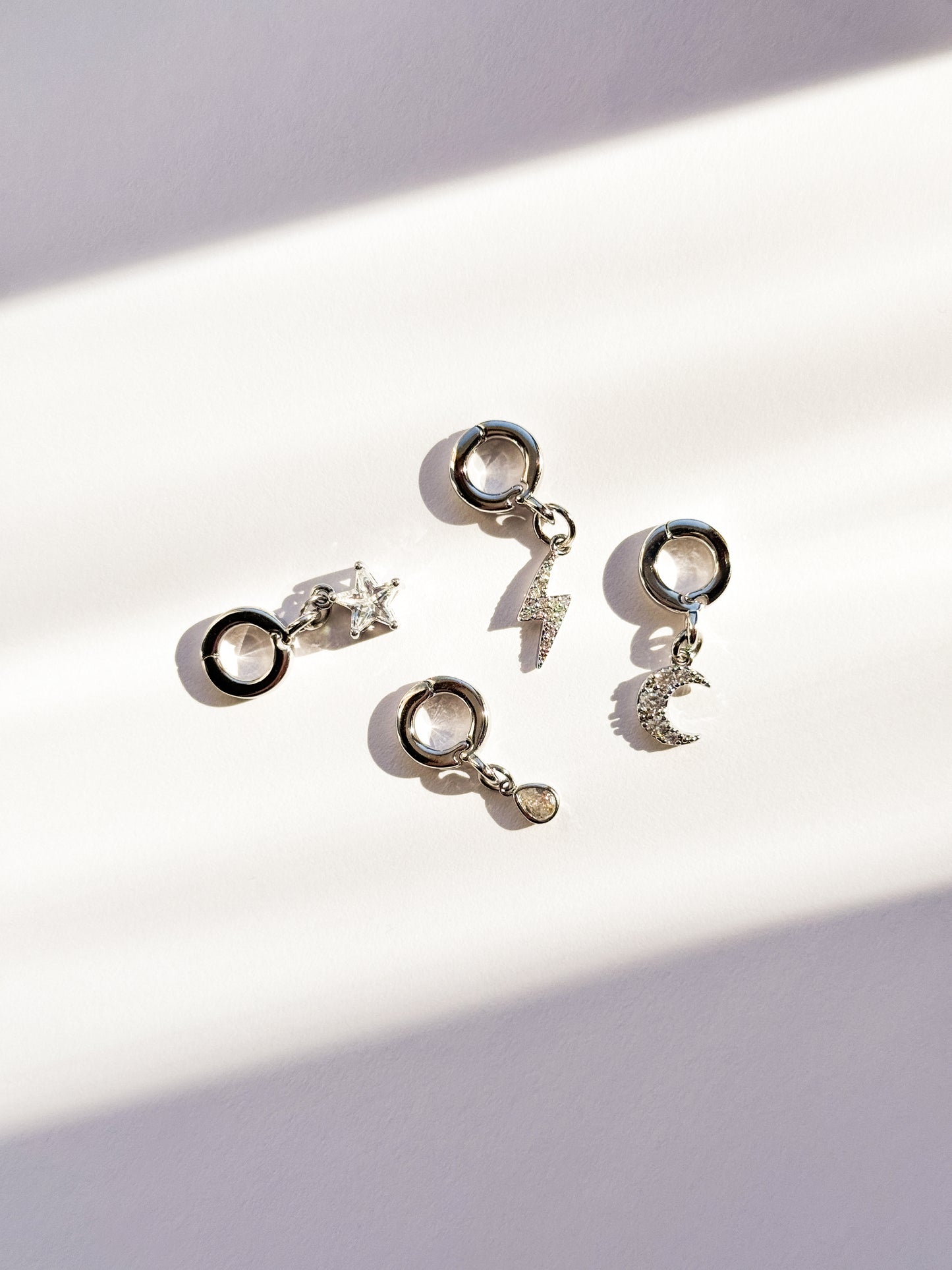 Mini Moon Lock Charm