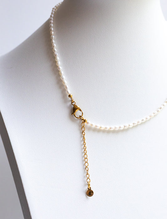 Rice Pearl Necklace