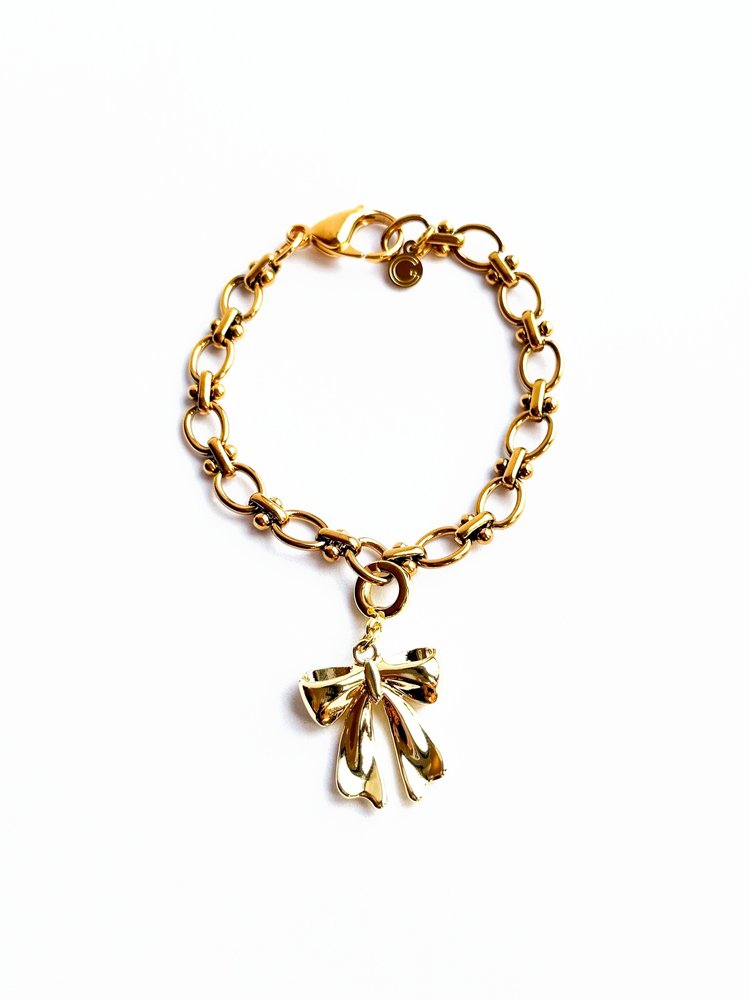 Bold Bow Lock Charm