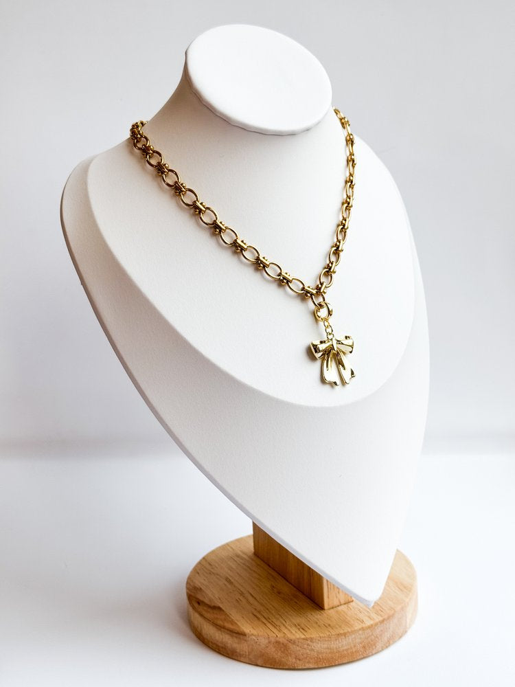 Bold Bow Lock Charm