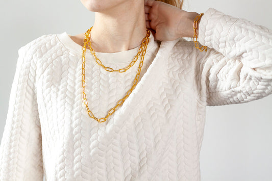 Paperclip Chain Bracelet
