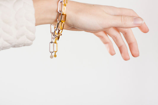 Paperclip Chain Bracelet