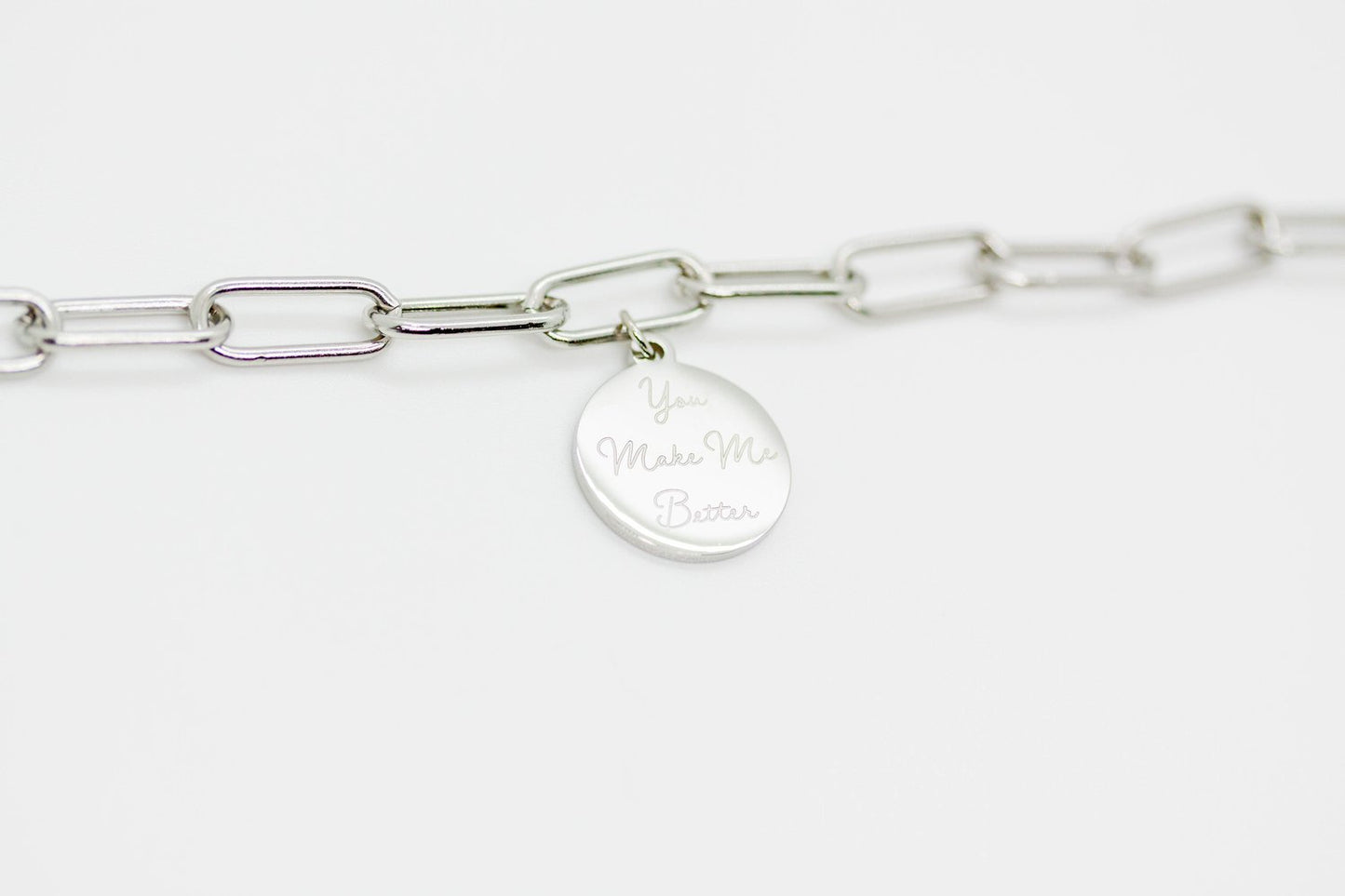 You Make Me Better Pendant Bracelet
