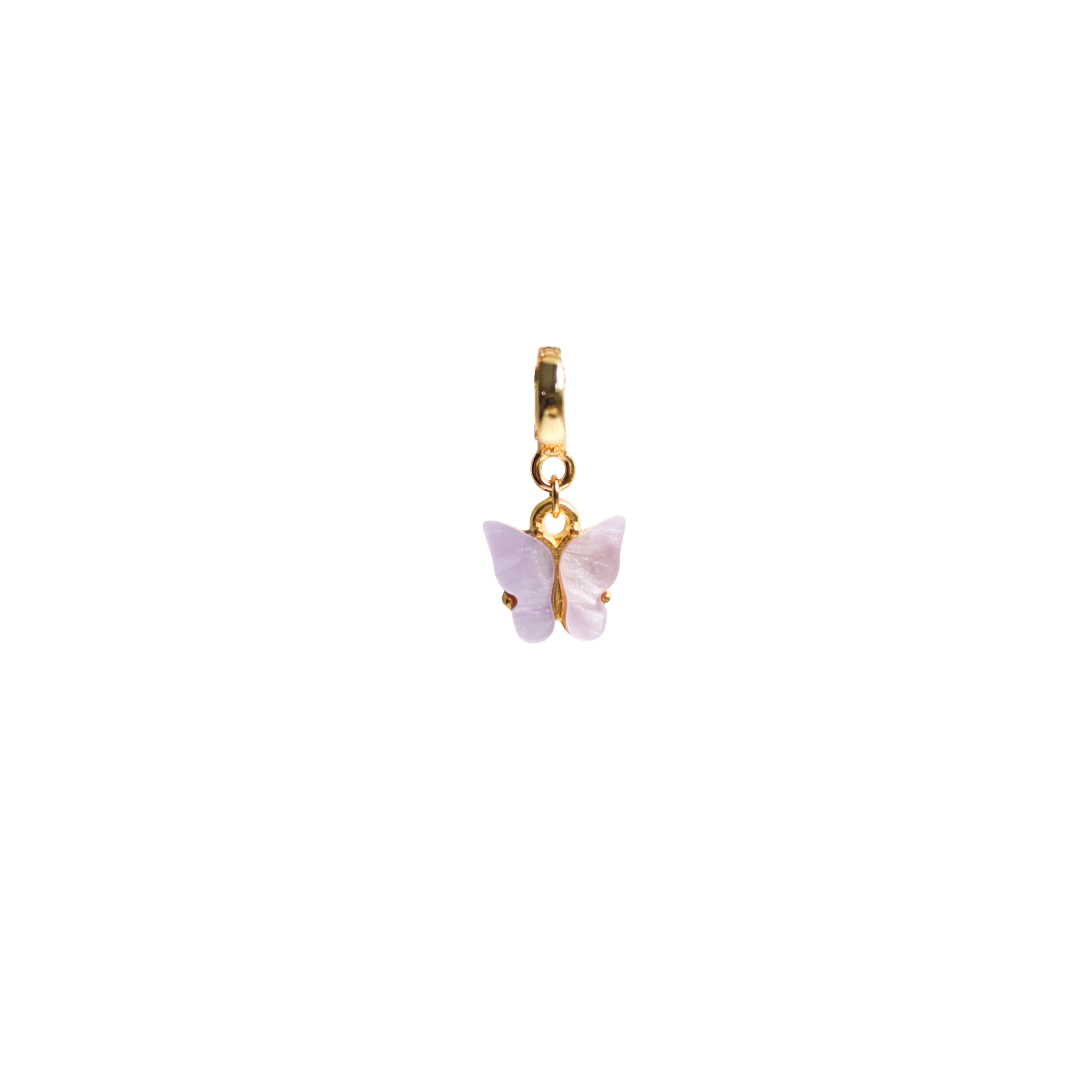 Butterfly Lock Charm