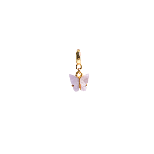Butterfly Lock Charm