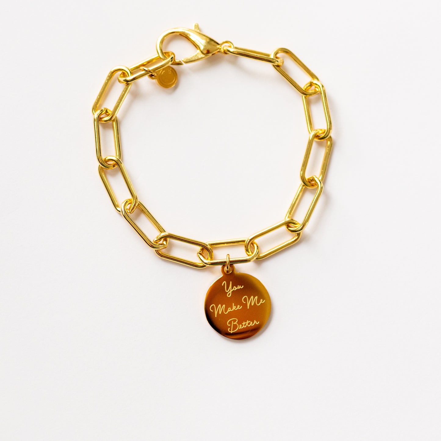 You Make Me Better Pendant Bracelet