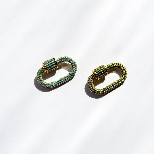 Green and Blue Clasps