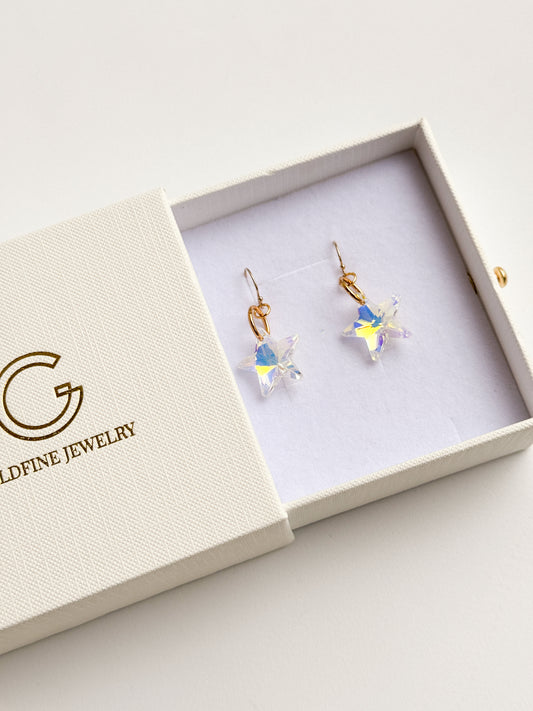 Gold Star Shorty Earrings