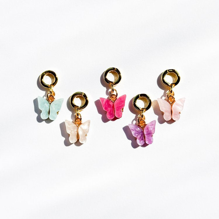 Butterfly Lock Charm