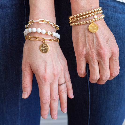 You Make Me Better Pendant Bracelet