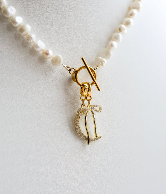 Sparkle Bow Lock Charm