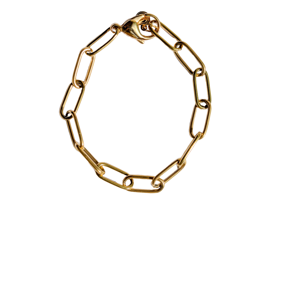 Paperclip Chain Bracelet