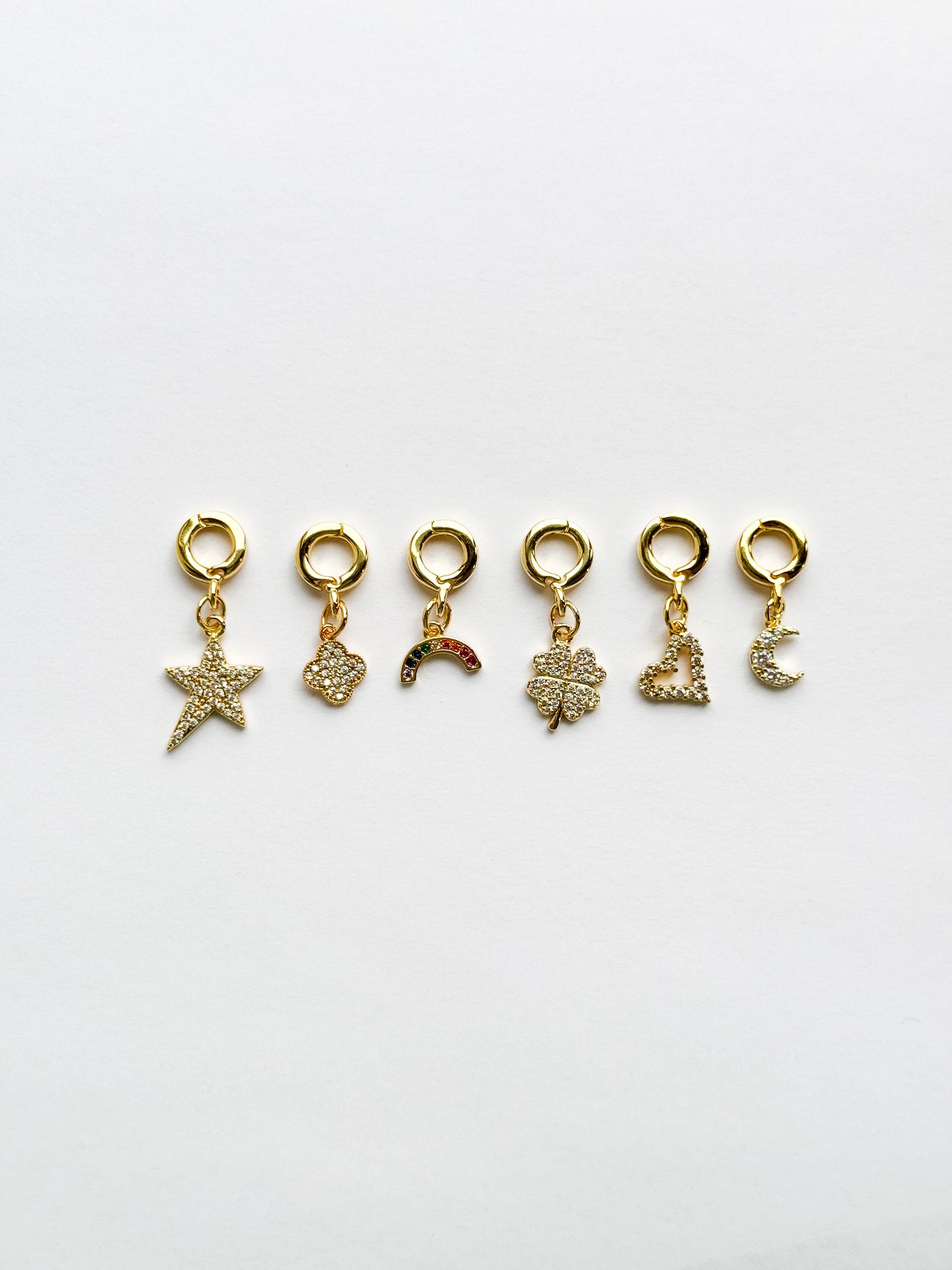 Mini Moon Lock Charm