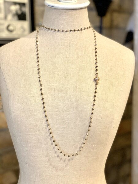 Rosary Wrap Necklace