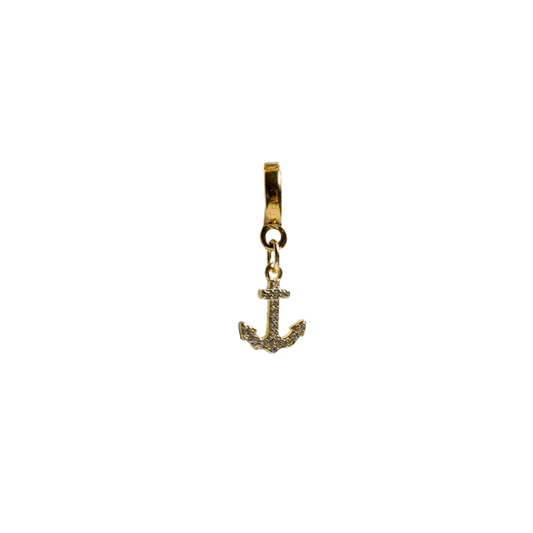 Pavé Anchor Lock Charm