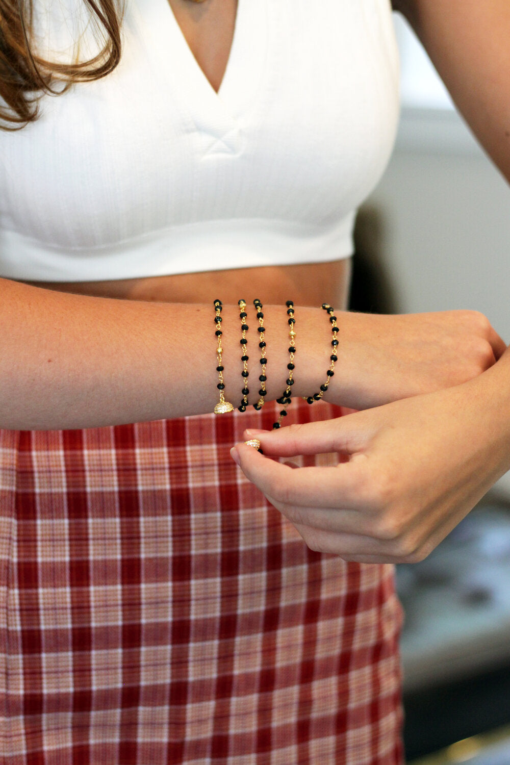 Rosary Wrap Necklace