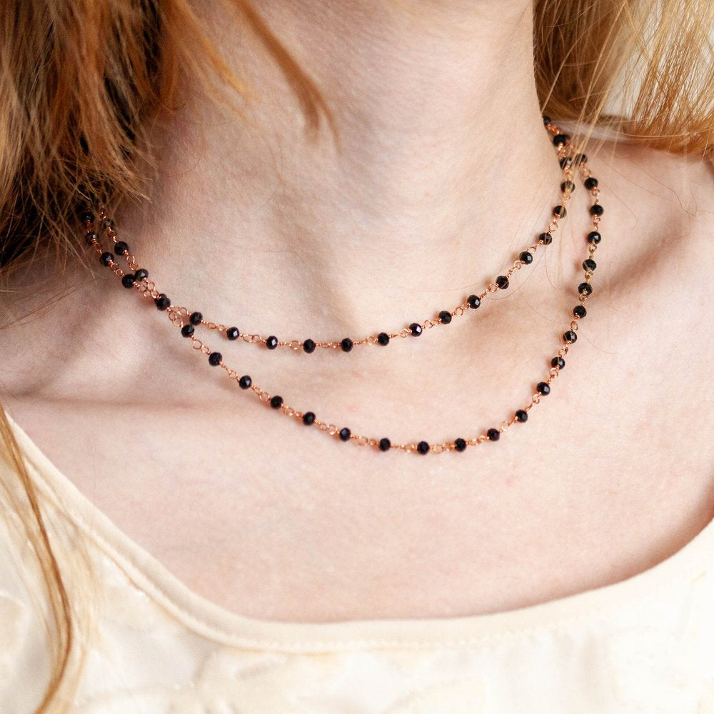 Rosary Wrap Necklace