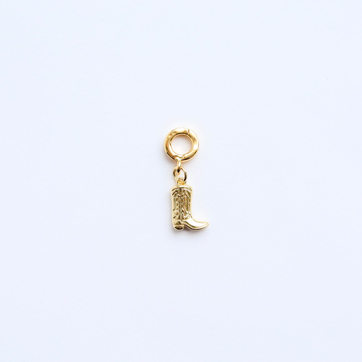 Cowboy Boot Lock Charm