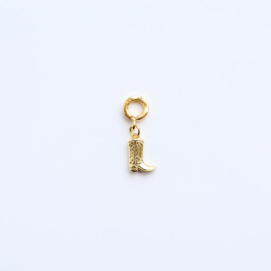 Cowboy Boot Lock Charm
