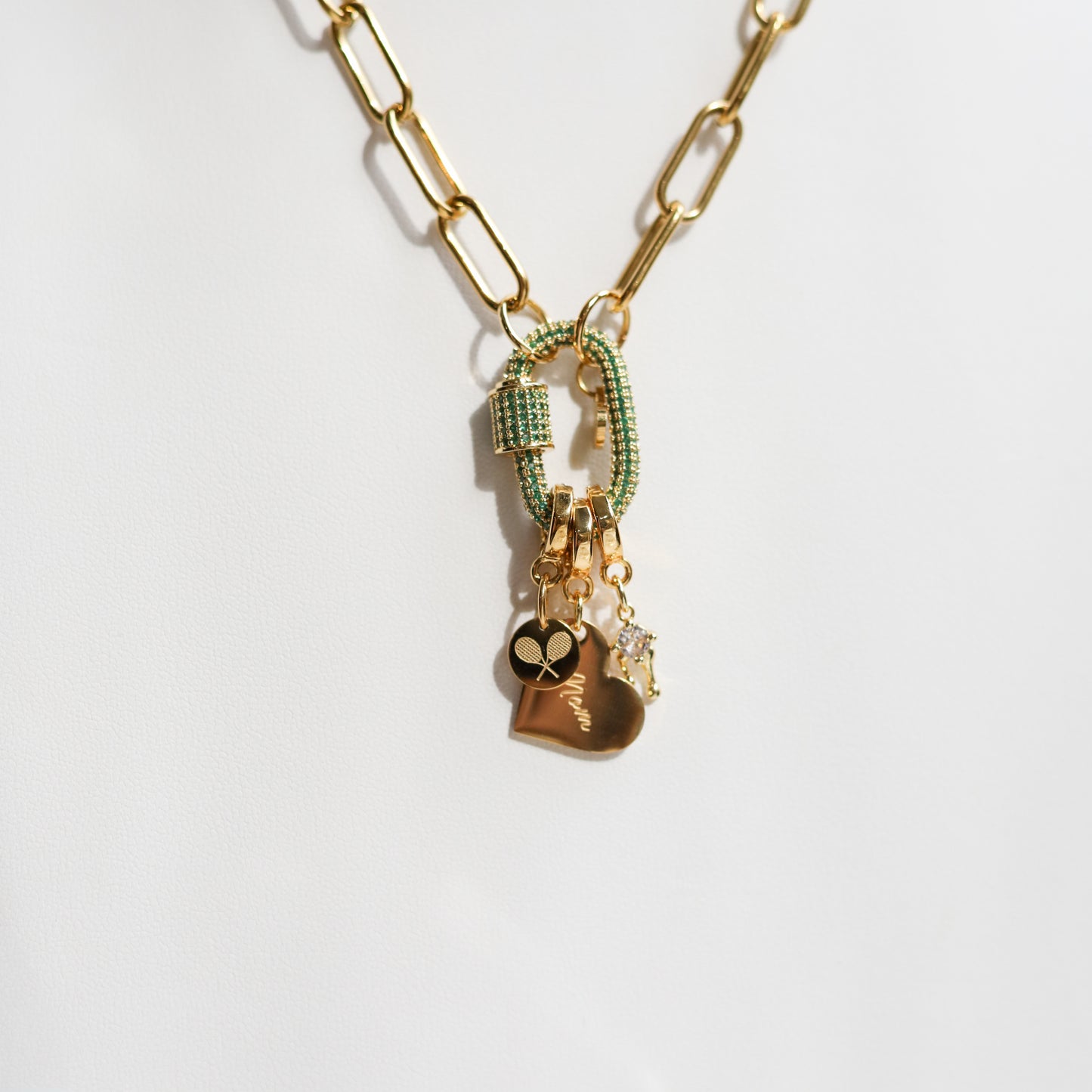 Green and Blue Clasps