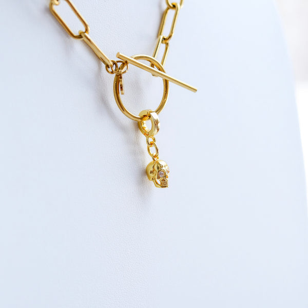 Skull Lock Charm