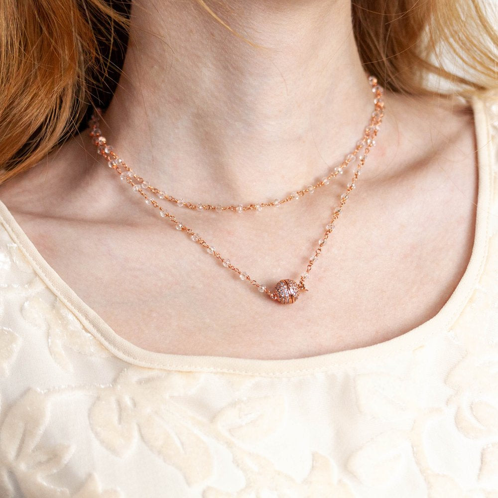 Rosary Wrap Necklace