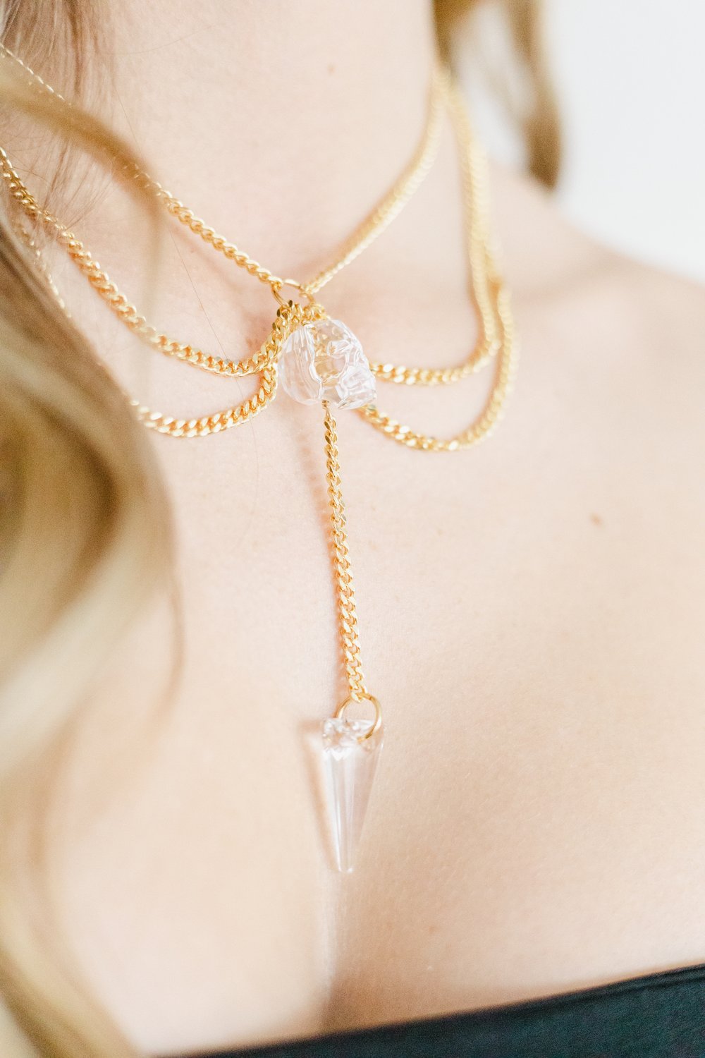 Gold Elvira Necklace