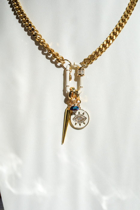 Enamel Baguette Clasps