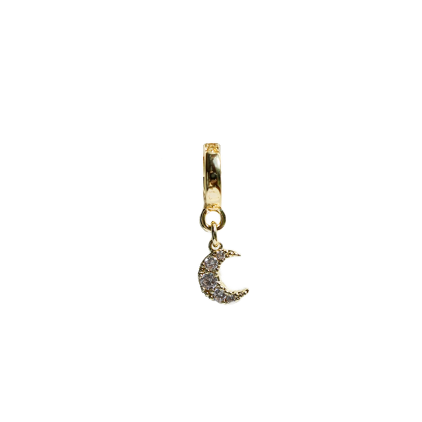 Mini Moon Lock Charm