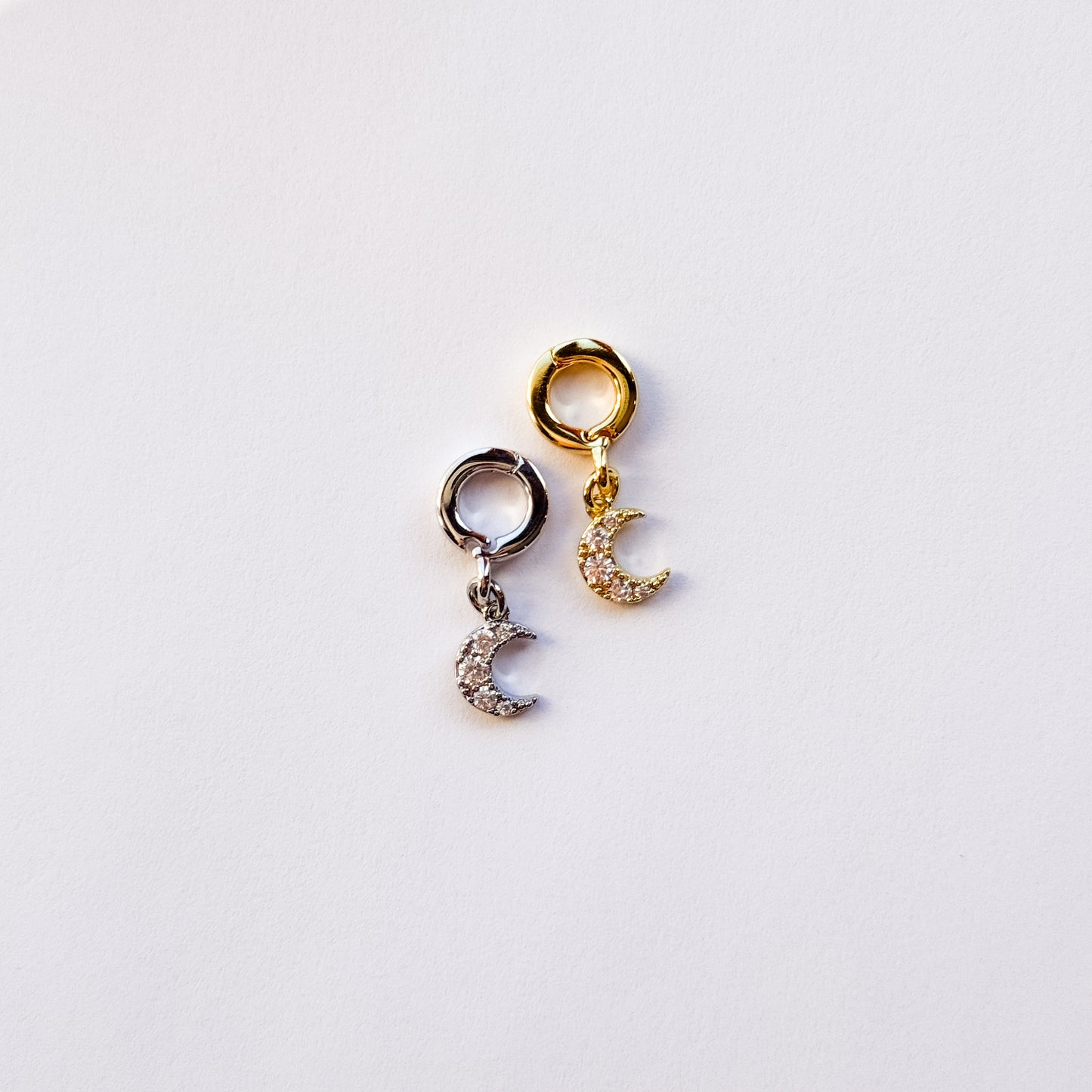 Mini Moon Lock Charm