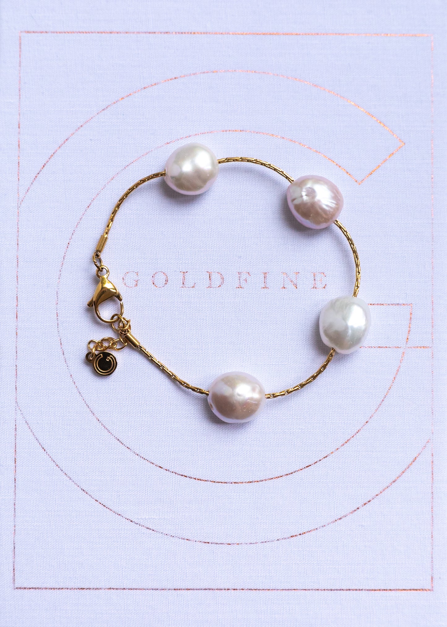 Freshwater Coin Pearl Bracelet