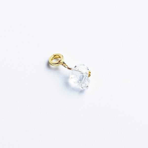 Crystal Skull Lock Charm