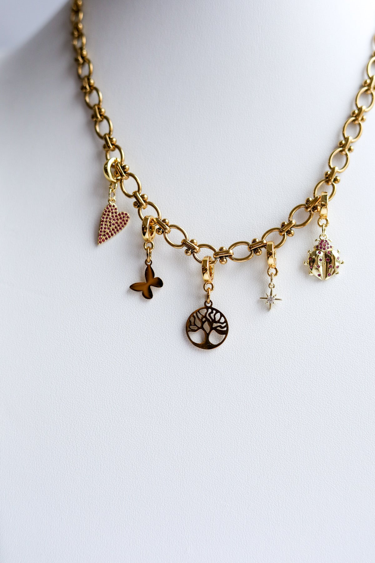 The August Charm Necklace