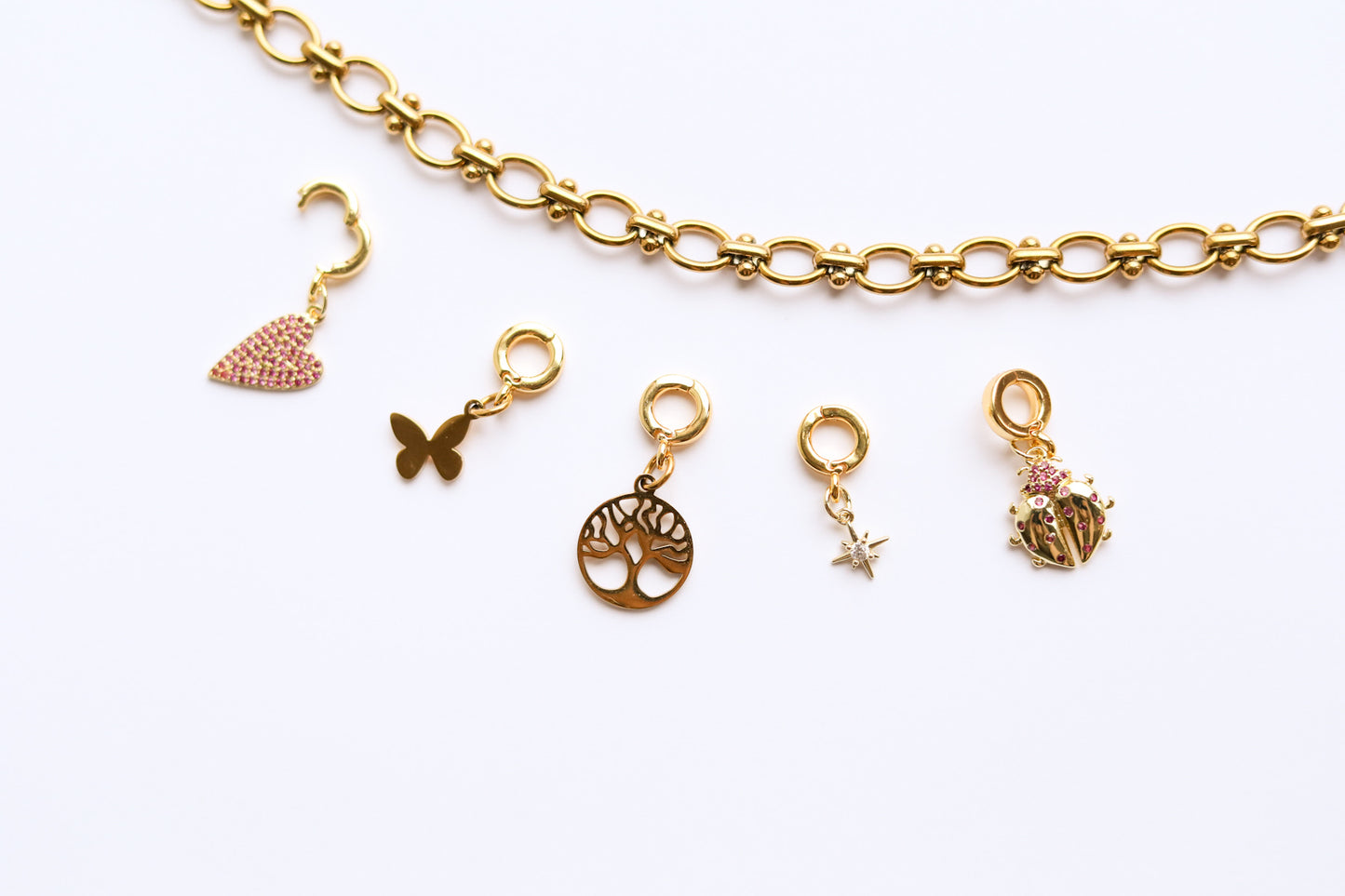 The August Charm Necklace