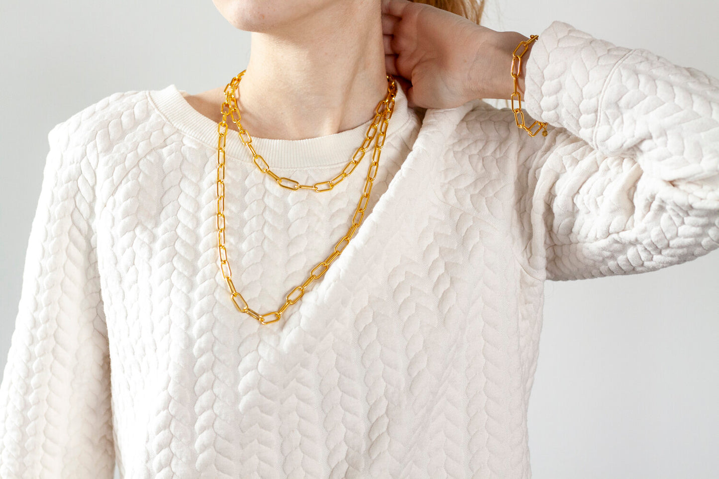 Paperclip Chain Bracelet