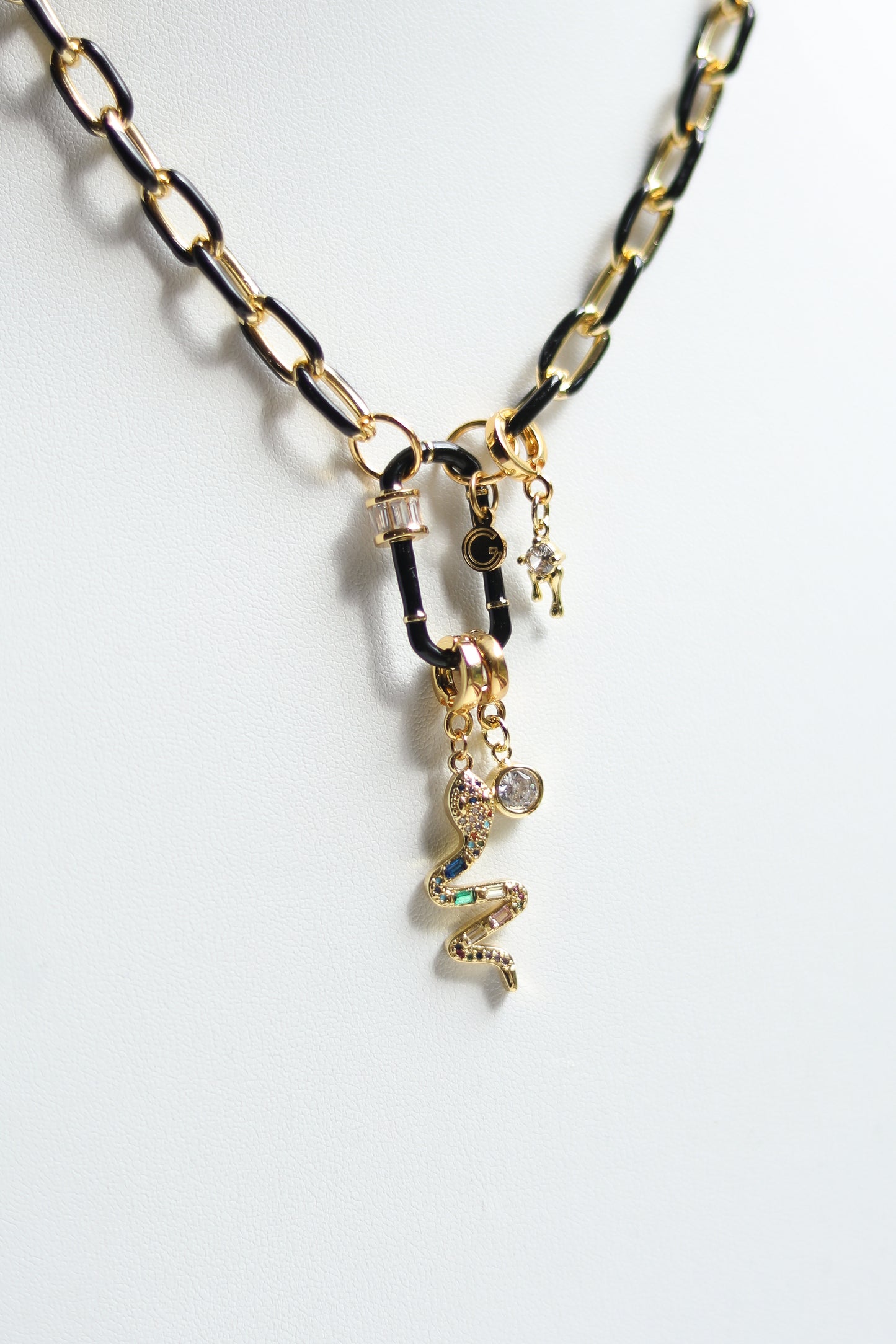 Enamel Baguette Clasps