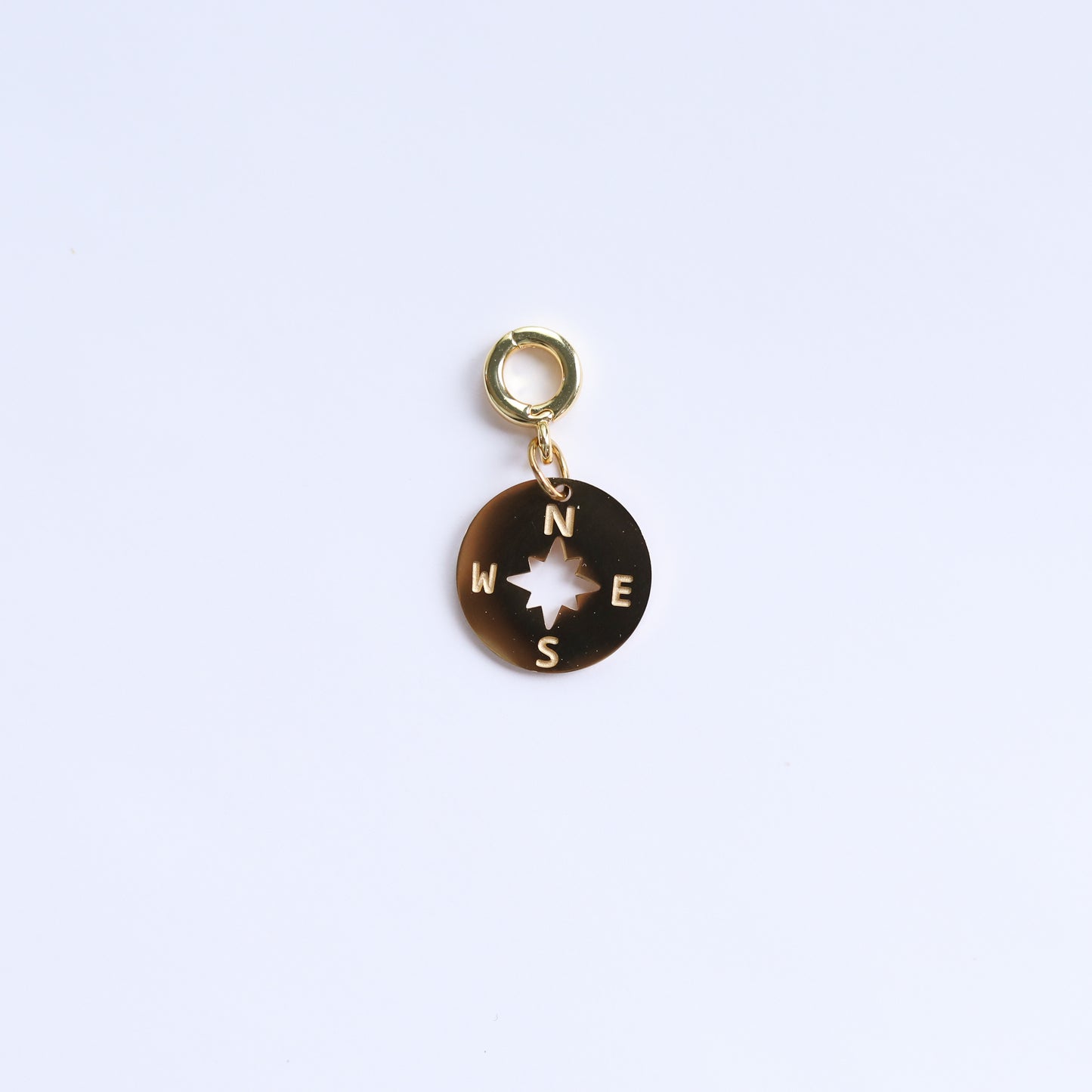 Compass Lock Charm