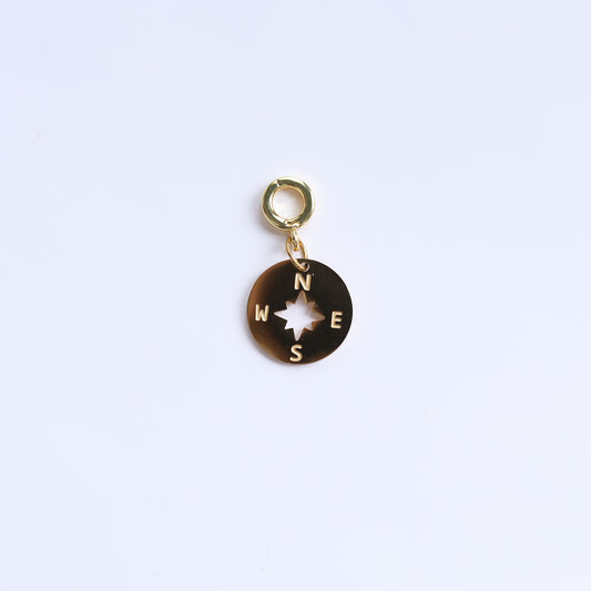 Compass Lock Charm