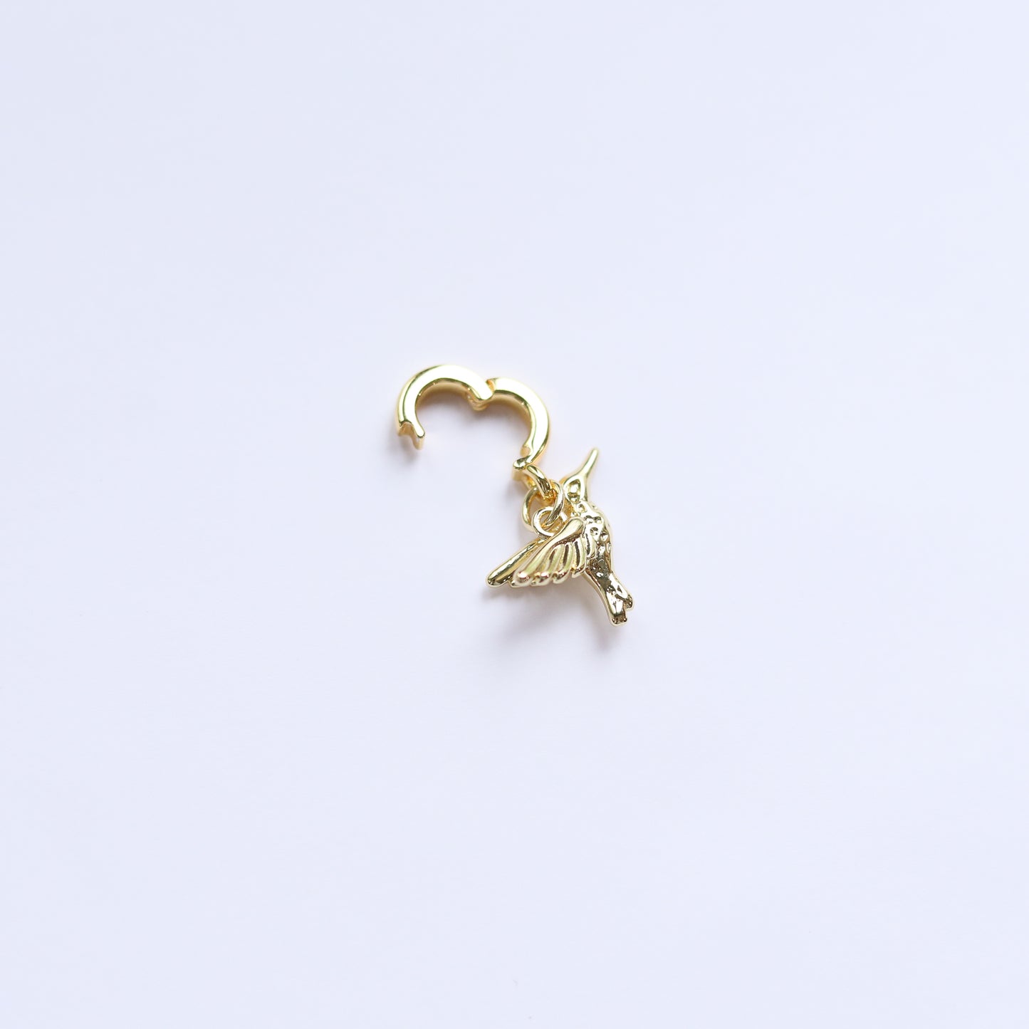 Hummingbird Lock Charm
